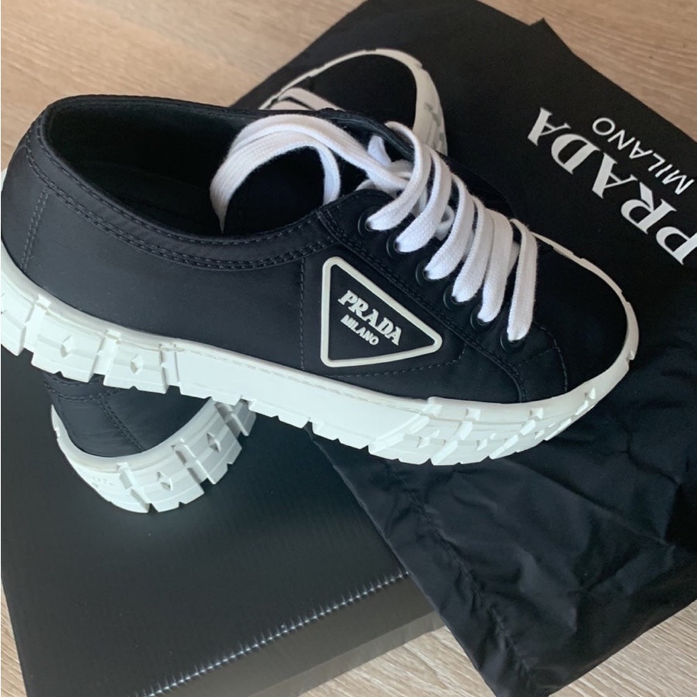 Prada Double Wheel Platform